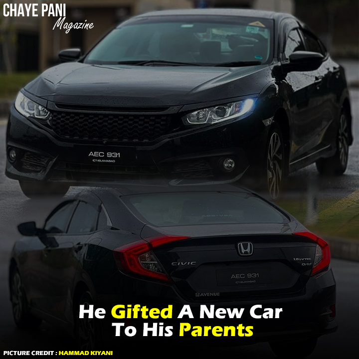 He Gifted A New Car to his parents